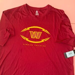NFL Team Apparel Washington Commanders Combine Training T-Shirt Youth XL  18/20